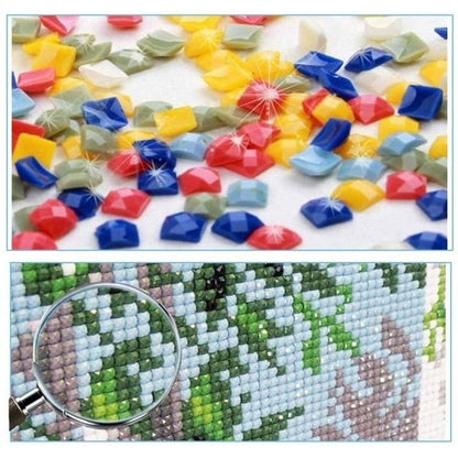 3D Frame Dolphin - Full Square Drill Diamond Painting 40*40CM