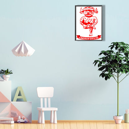 Lincoln City Football Club - Full Round Drill Diamond Painting 30*40CM