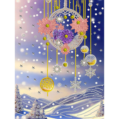 Fantasy Amethyst Ball - Special Shaped Drill Diamond Painting 30*40CM