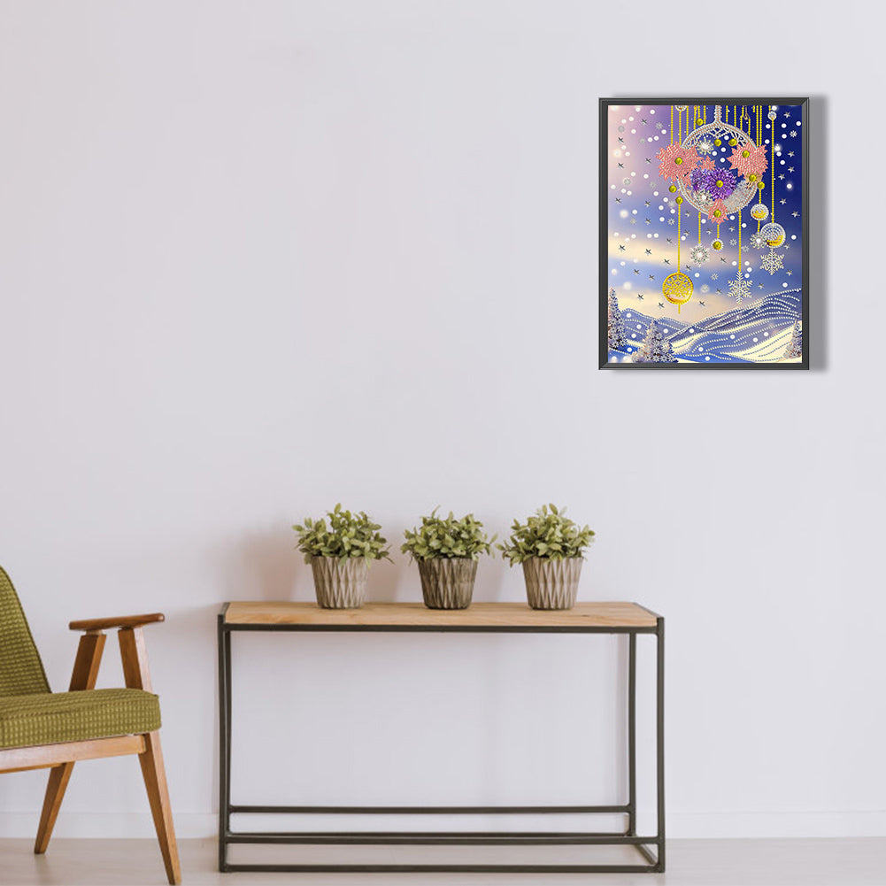 Fantasy Amethyst Ball - Special Shaped Drill Diamond Painting 30*40CM