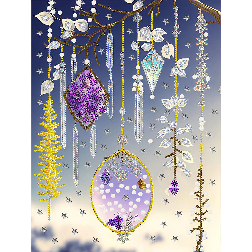 Fantasy Amethyst Ball - Special Shaped Drill Diamond Painting 30*40CM