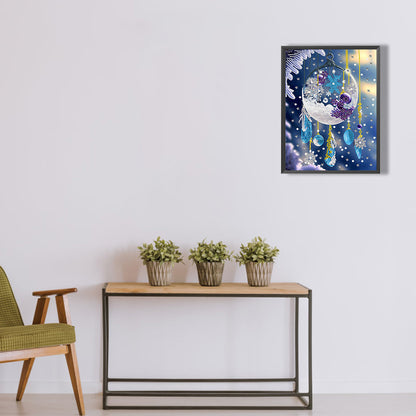 Fantasy Amethyst Ball - Special Shaped Drill Diamond Painting 30*40CM