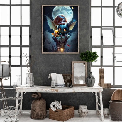 Little Animal Trainer - Full Round Drill Diamond Painting 30*40CM