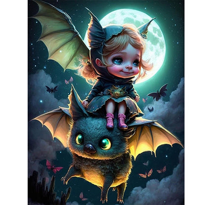 Little Animal Trainer - Full Round Drill Diamond Painting 30*40CM