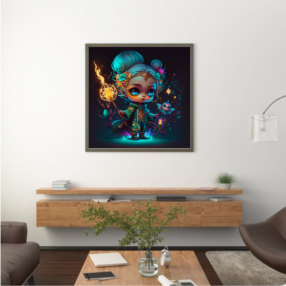 Animal Doll - Full Square Drill Diamond Painting 30*30CM