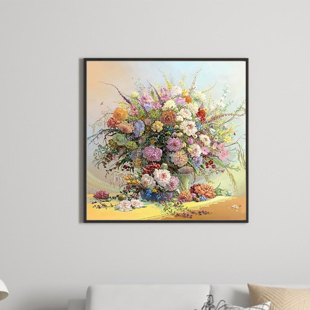 Classical Vase - Full Round Drill Diamond Painting 60*60CM