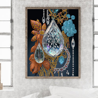 Crystal Charm - Special Shaped Drill Diamond Painting 30*40CM