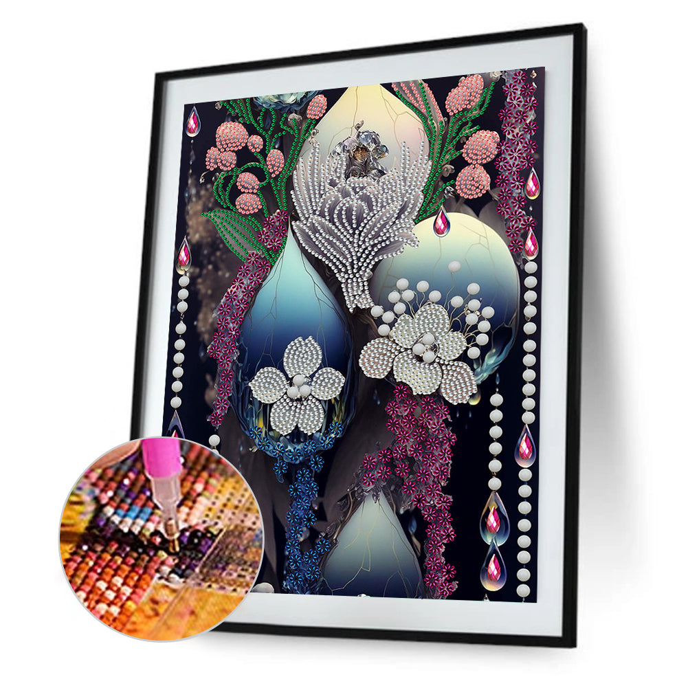 Crystal Charm - Special Shaped Drill Diamond Painting 30*40CM