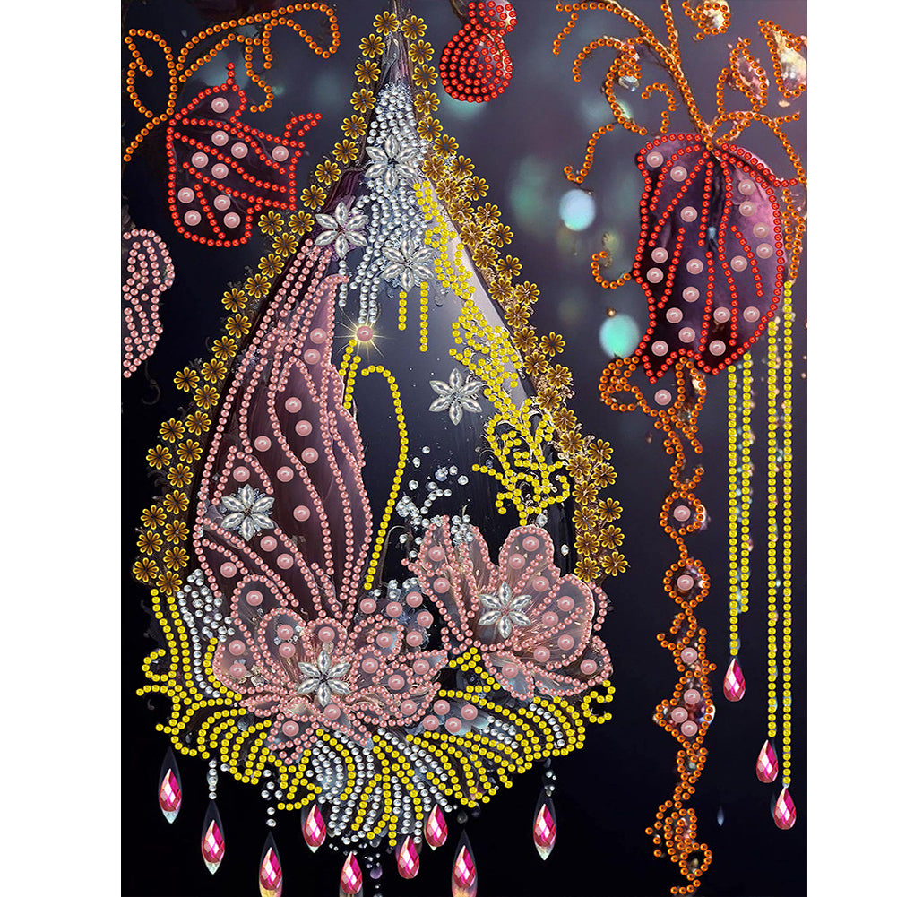 Crystal Charm - Special Shaped Drill Diamond Painting 30*40CM