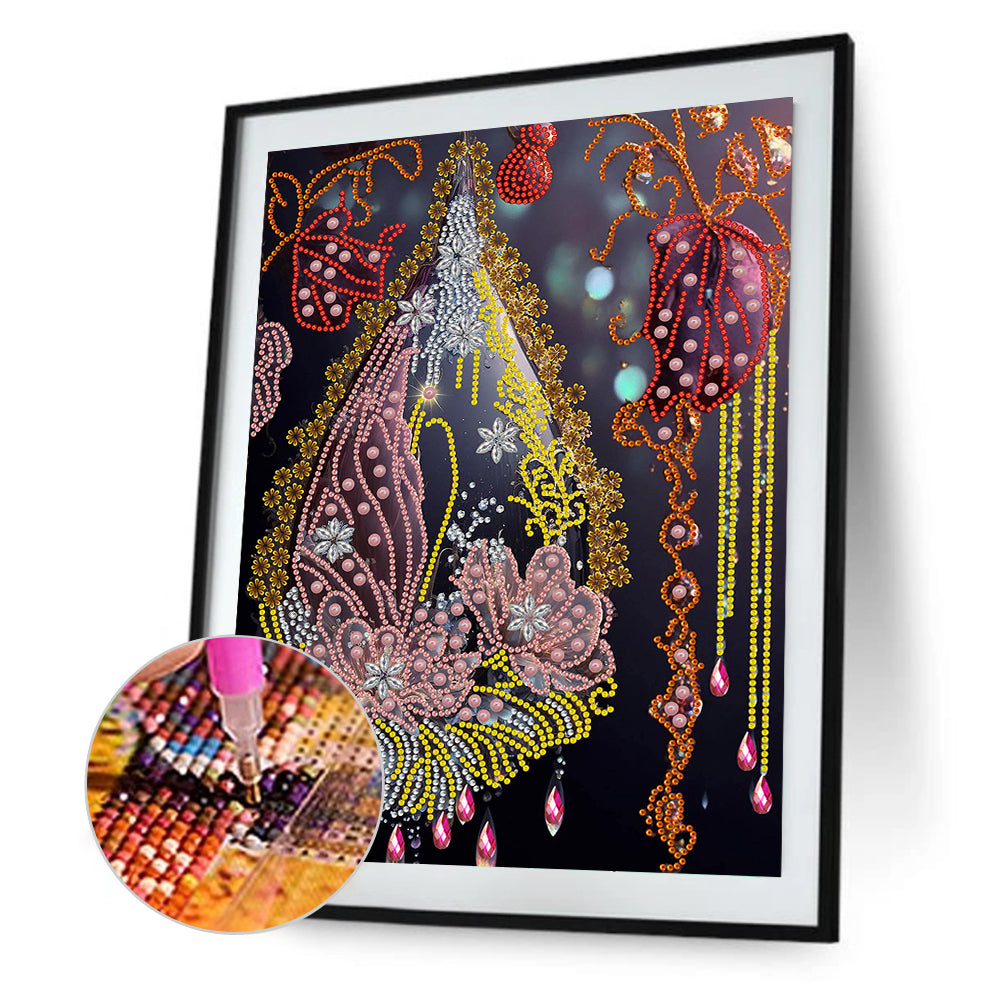 Crystal Charm - Special Shaped Drill Diamond Painting 30*40CM
