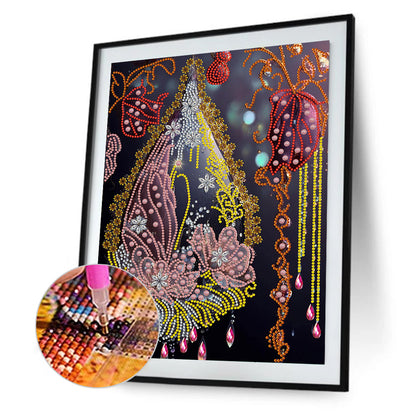 Crystal Charm - Special Shaped Drill Diamond Painting 30*40CM