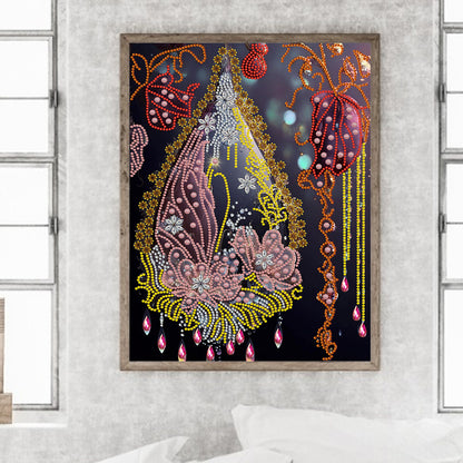 Crystal Charm - Special Shaped Drill Diamond Painting 30*40CM