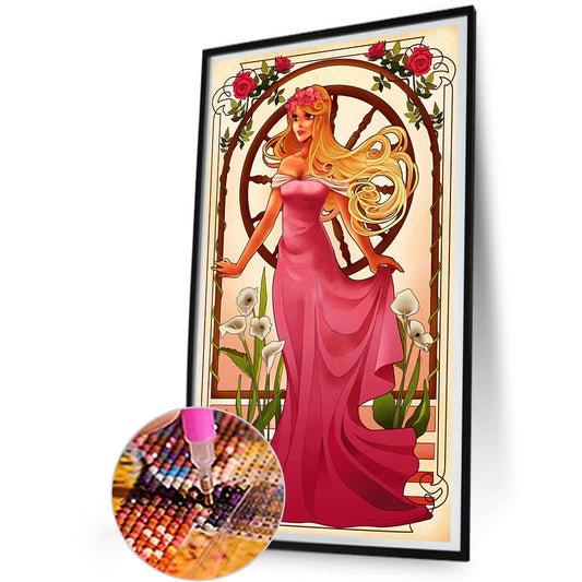 Princess Aurora - Full Round Drill Diamond Painting 30*50CM