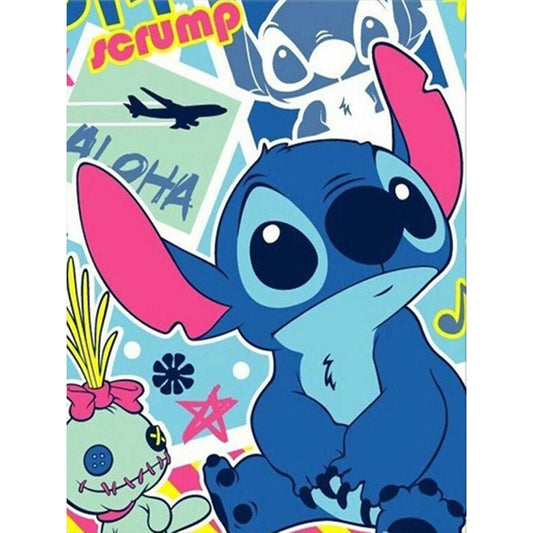 Stitch - Full Round Drill Diamond Painting 30*40CM