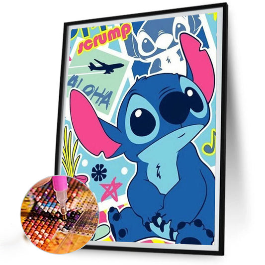 Stitch - Full Round Drill Diamond Painting 30*40CM