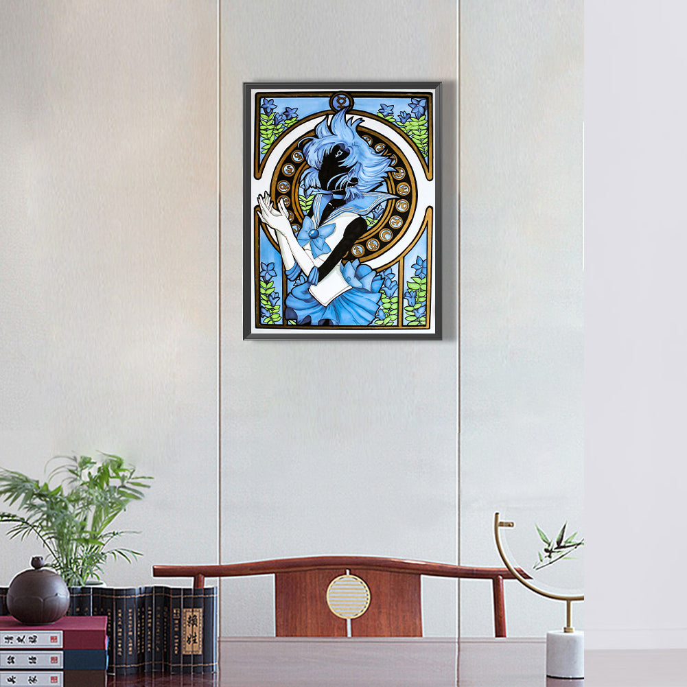 Sailor Moon - Full Round Drill Diamond Painting 30*40CM