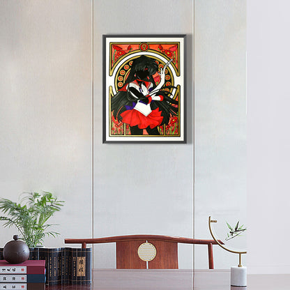 Sailor Moon - Full Round Drill Diamond Painting 30*40CM