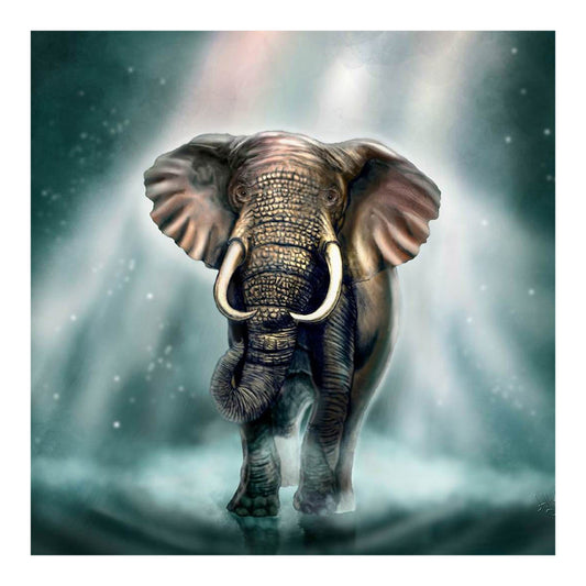 Elephant - Full Square Drill Diamond Painting 30*30CM