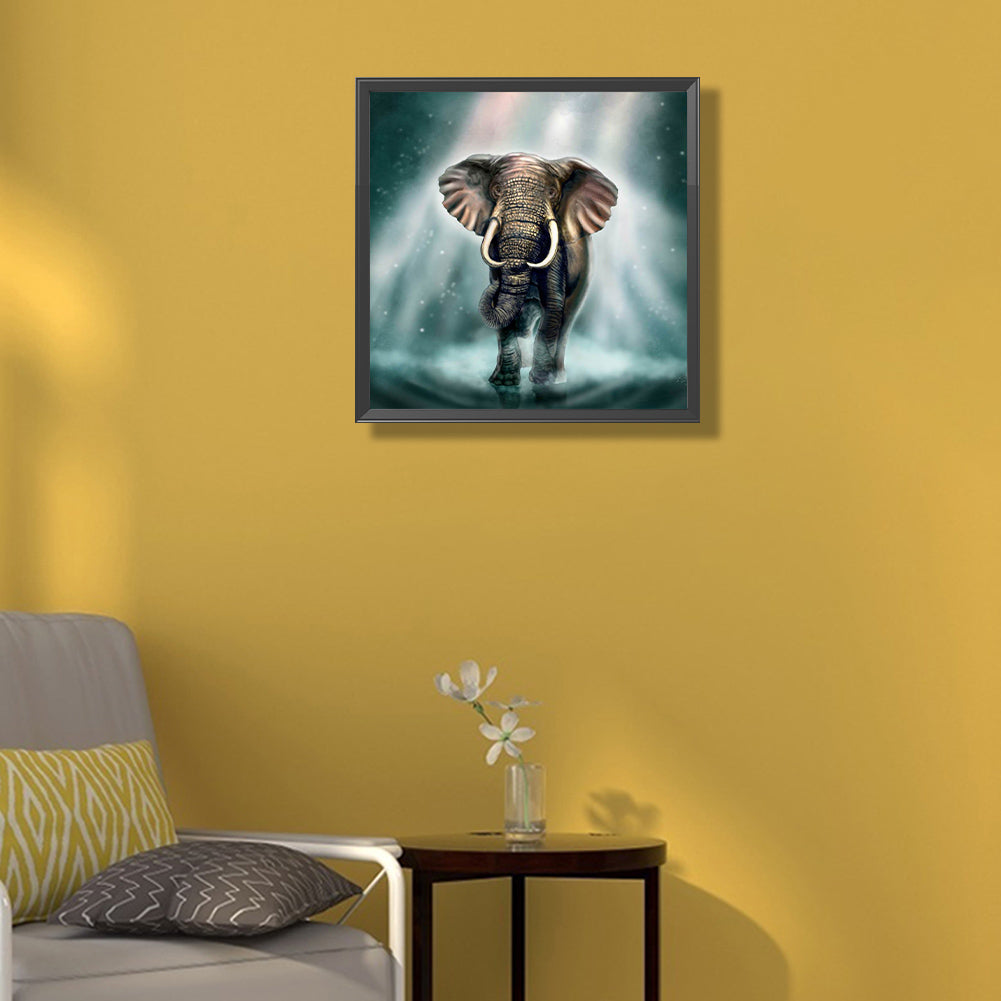 Elephant - Full Square Drill Diamond Painting 30*30CM