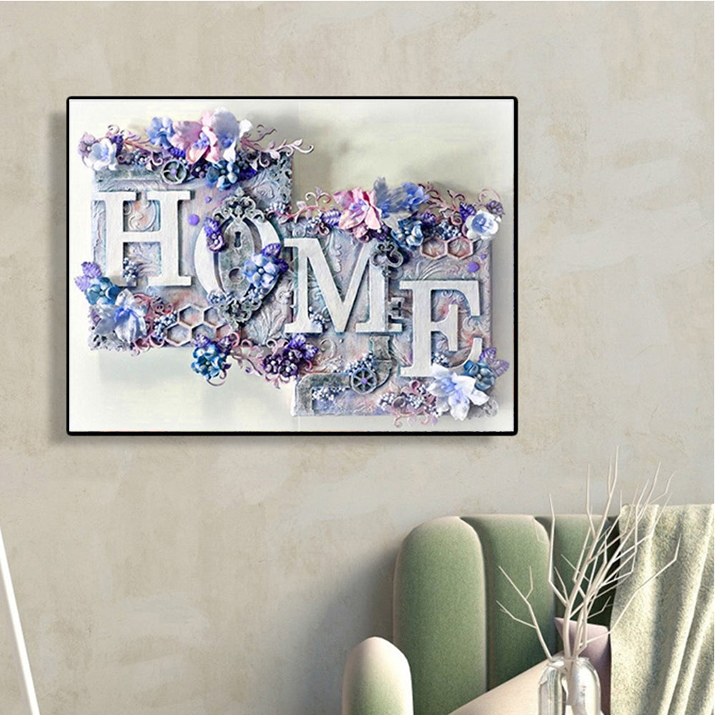 Home - Full Round Drill Diamond Painting 40*30CM