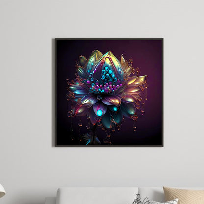 Crystal Flower - Full Round Drill Diamond Painting 30*30CM