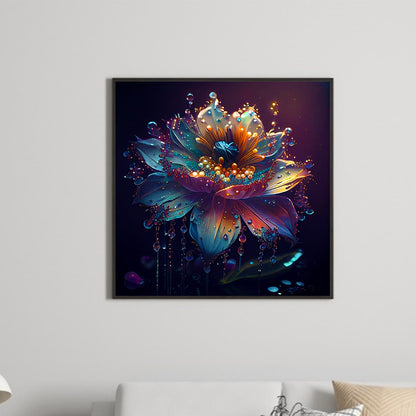 Crystal Flower - Full Round Drill Diamond Painting 30*30CM
