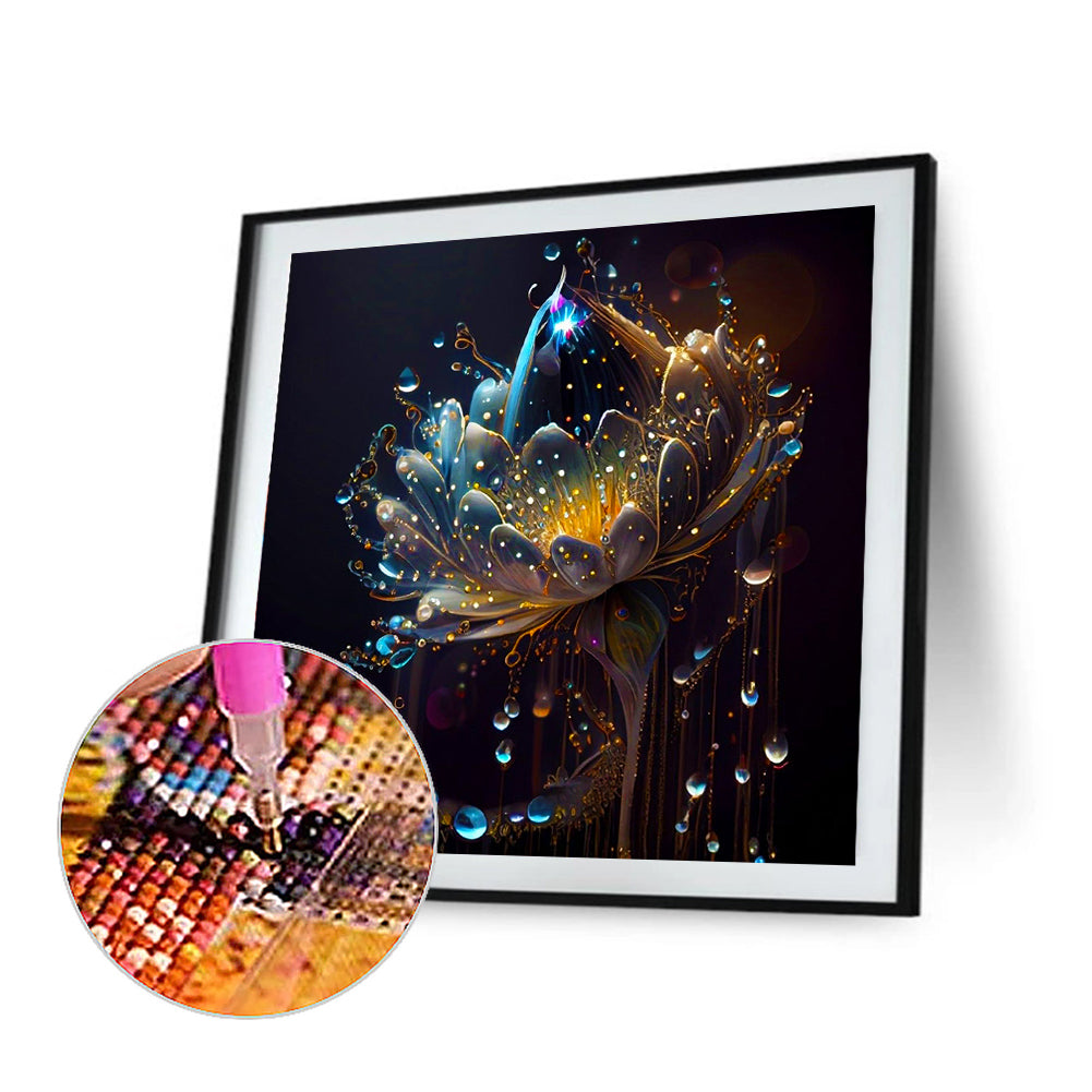 Crystal Flower - Full Round Drill Diamond Painting 30*30CM