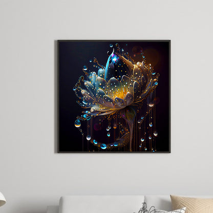 Crystal Flower - Full Round Drill Diamond Painting 30*30CM