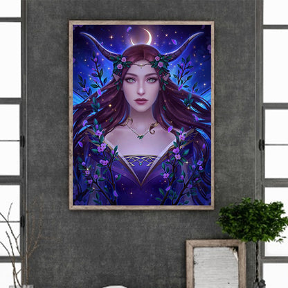 Goddess - Full Round Drill Diamond Painting 30*40CM