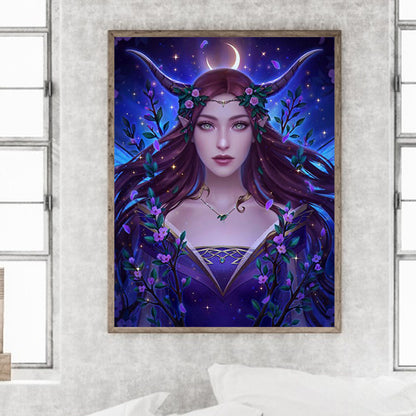 Goddess - Full Round Drill Diamond Painting 30*40CM