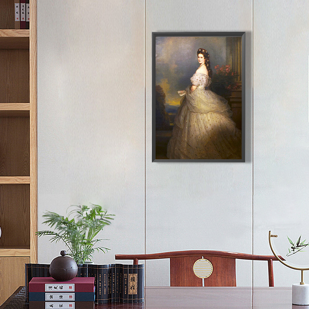 Elizabeth 40*50Ccm(canvas) full round drill diamond painting