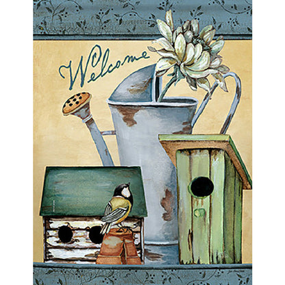 Small Mailbox - Full Round Drill Diamond Painting 50*60CM