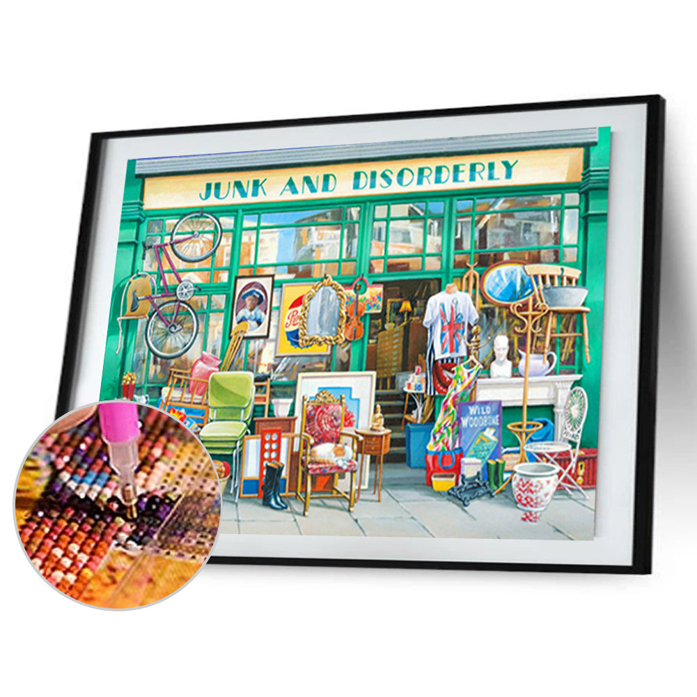 Groceries 40*30Ccm(canvas) full round drill diamond painting