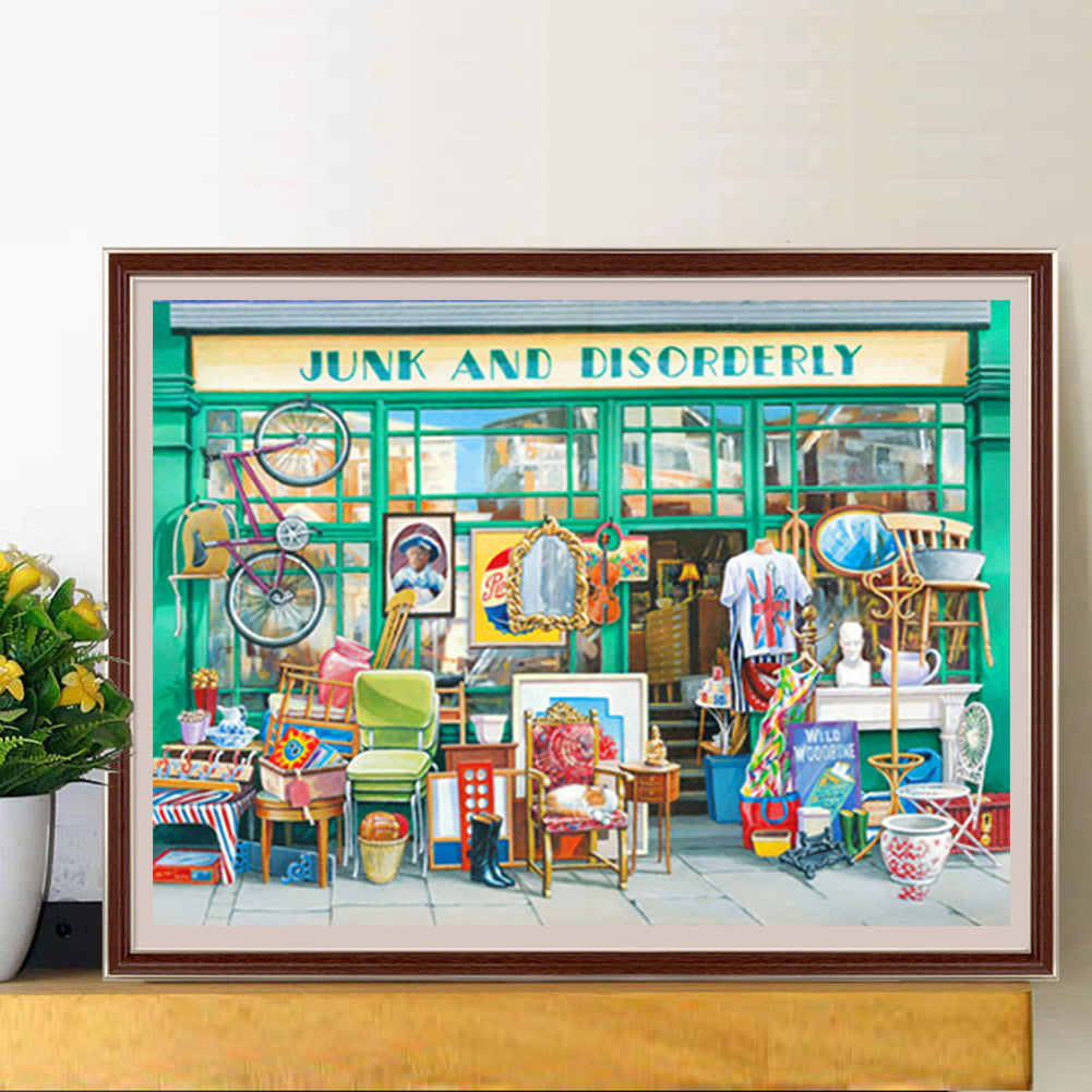 Groceries 40*30Ccm(canvas) full round drill diamond painting