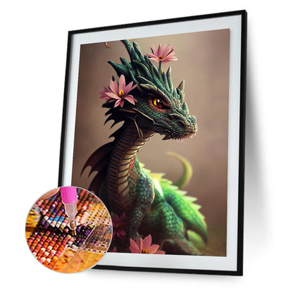 Pterosaur 30*40Ccm(canvas) full round drill diamond painting