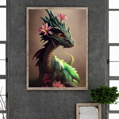 Pterosaur 30*40Ccm(canvas) full round drill diamond painting