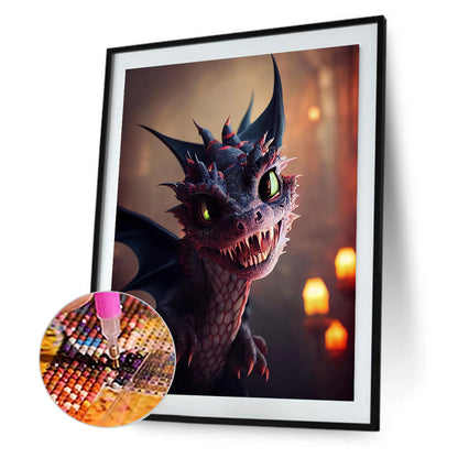 Pterosaur 30*40Ccm(canvas) full round drill diamond painting