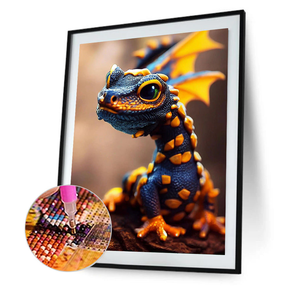 Pterosaur 30*40Ccm(canvas) full round drill diamond painting