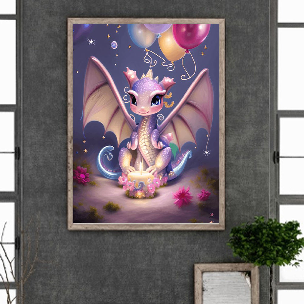 Pterosaur 30*40Ccm(canvas) full round drill diamond painting