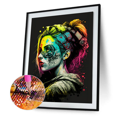 Personalized Makeup 30*40Ccm(canvas) full round drill diamond painting