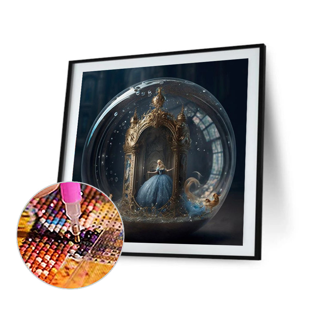 Crystal Ball Princess - Full Square Drill Diamond Painting 40*40CM