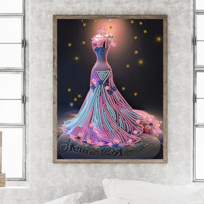 Dream Wedding Dress - Special Shaped Drill Diamond Painting 30*40CM