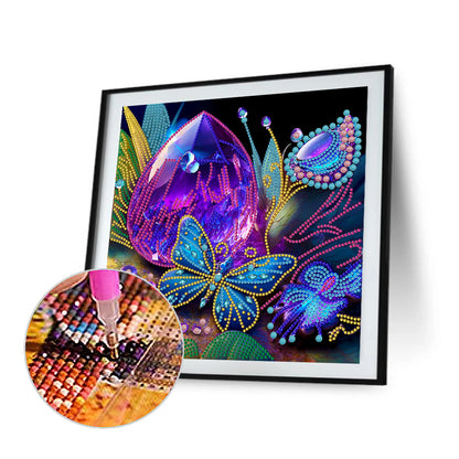 Crystal Accessories - Special Shaped Drill Diamond Painting 30*30CM