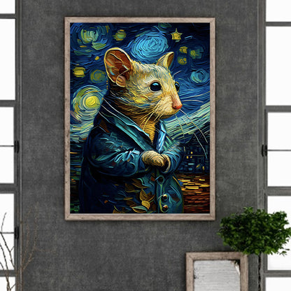 Star Mouse 30*40Ccm(canvas) full round drill diamond painting