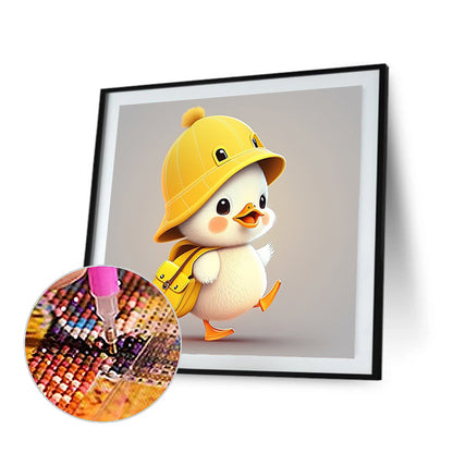 Little Yellow Duck-O630*30cm(canvas) full-round drill diamond painting