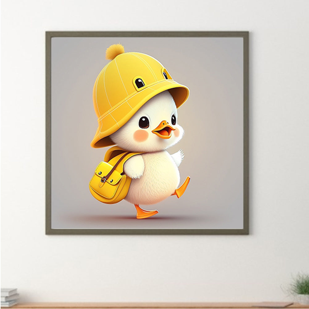 Little Yellow Duck-O630*30cm(canvas) full-round drill diamond painting