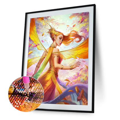 Goddess Statue 30*40Ccm(canvas) full round drill diamond painting