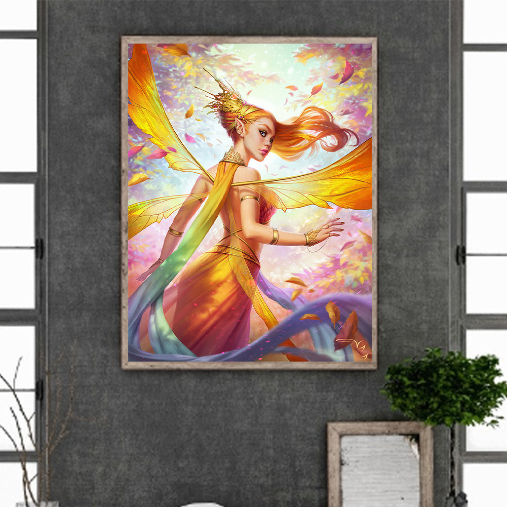 Goddess Statue 30*40Ccm(canvas) full round drill diamond painting