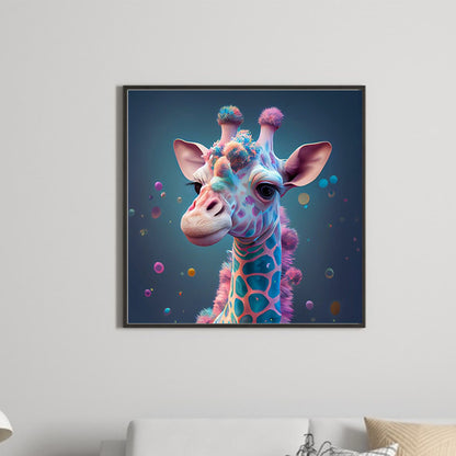 Giraffe 30*30Ccm(canvas) full round drill diamond painting