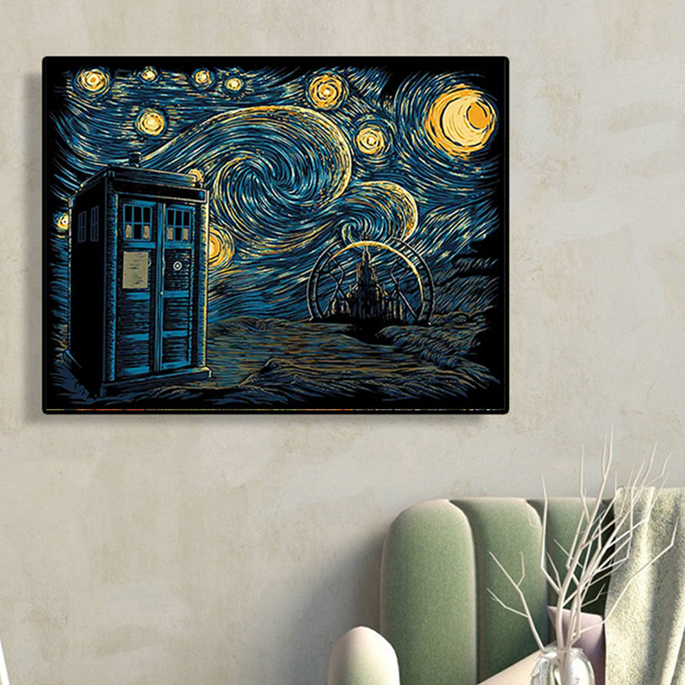 Starry Sky - Full Square Drill Diamond Painting 60*50CM